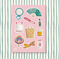 "Dalagang Filipina" Sticker Sheet