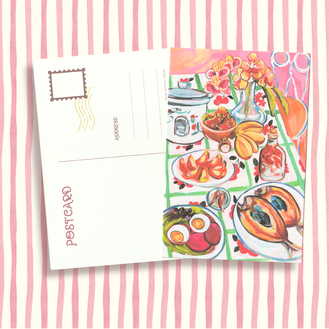 "Tanghalian" Hapag Series Postcard