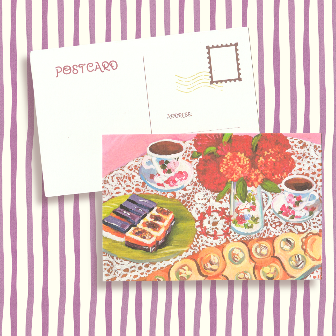 "Sungka" Hapag Series Postcard