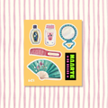 "Maarte on board" Mini Sticker Sheet