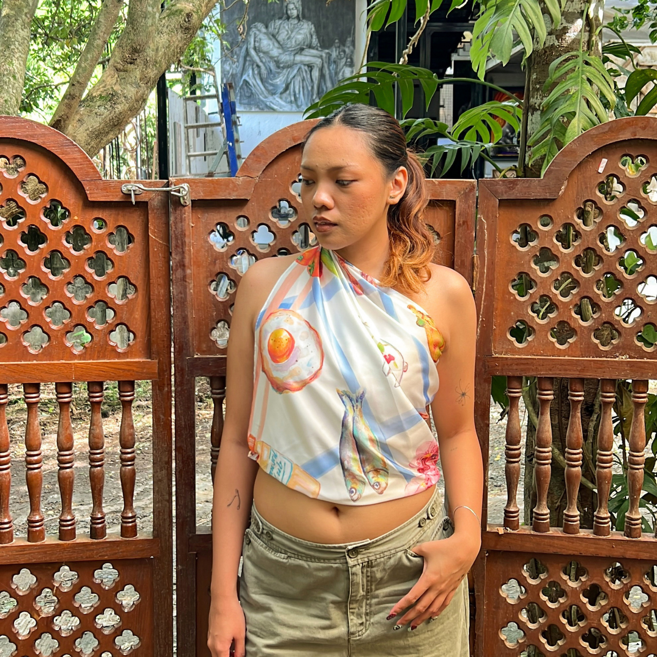 "Almusal" Silk Scarf PRE-ORDER