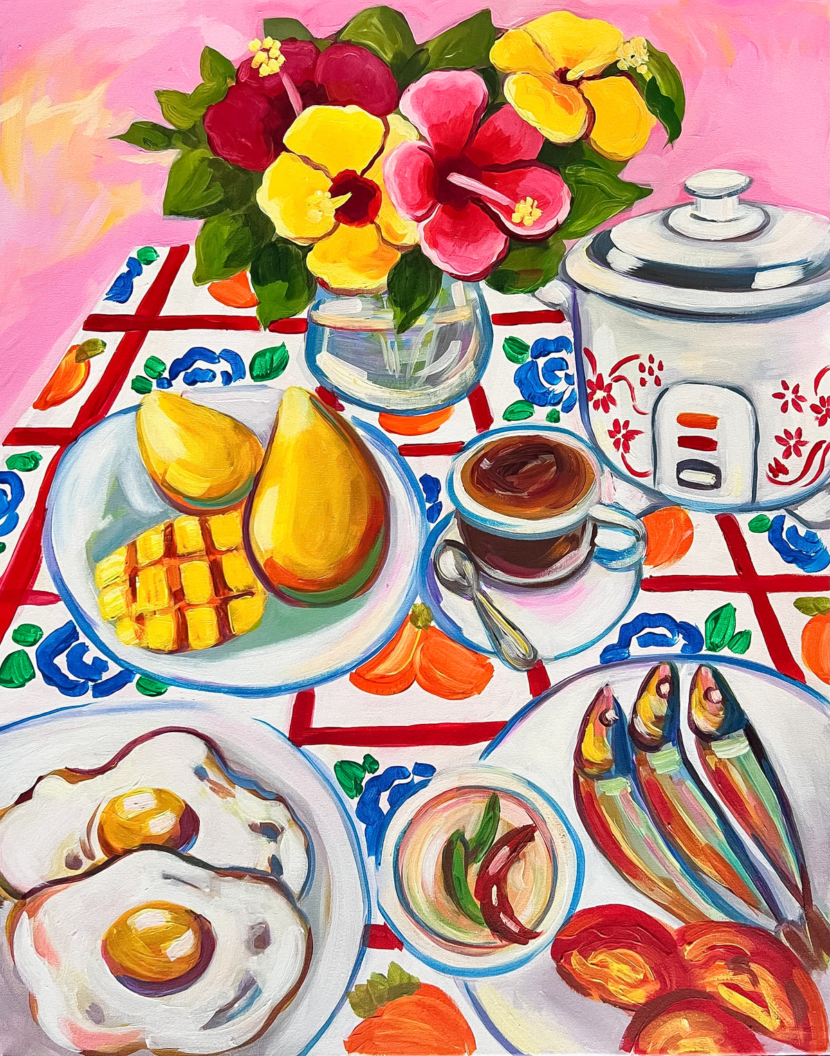 24 by 30 in Acrylic on Canvas