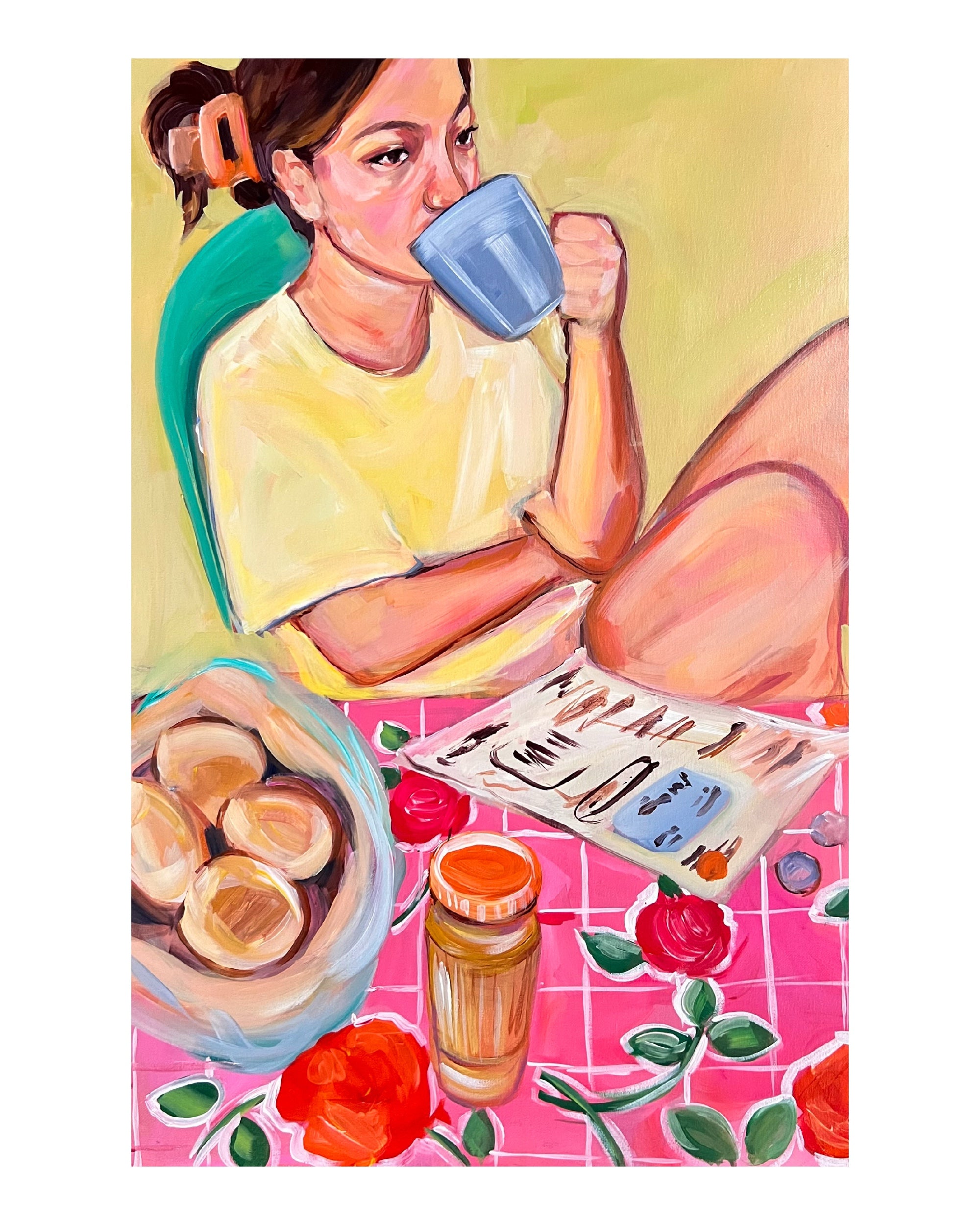 "Almusal Girl" Original Painting